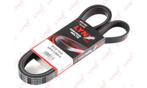 Ремень поликлиновый LYNXauto, арт. 6PK1863