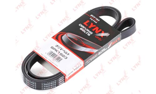 Ремень поликлиновый LYNXauto, арт. 6PK1623