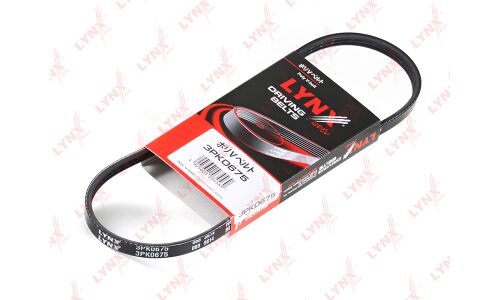 Ремень поликлиновый LYNXauto, арт. 3PK0675
