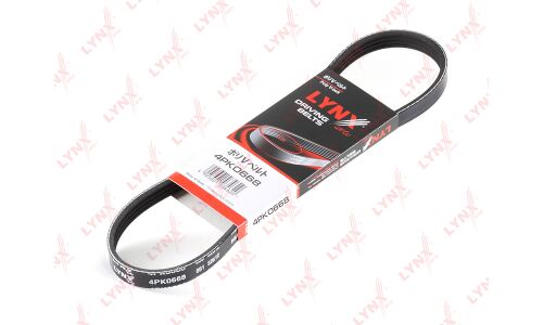 Ремень поликлиновый LYNXauto, арт. 4PK0668