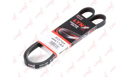 Ремень поликлиновый LYNXauto, арт. 4PK1123