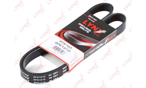 Ремень поликлиновый LYNXauto, арт. 6PK1210