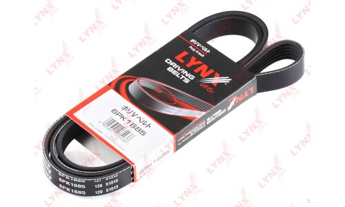 Ремень поликлиновый LYNXauto, арт. 6PK1685