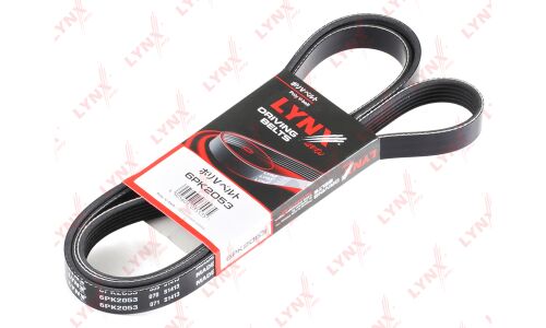 Ремень поликлиновый LYNXauto, арт. 6PK2053