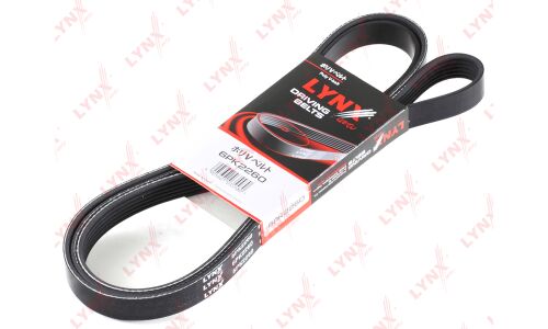 Ремень поликлиновый LYNXauto, арт. 6PK2260