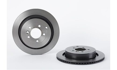Диск тормозной Brembo, задний, правый/левый, 1 шт, арт. 09.8876.31