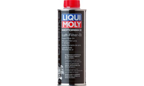 Пропитка для воздушных фильтров Liqui Moly Motorbike Luft-Filter-Oil, водостойкая, бутылка 500мл, арт. 1625