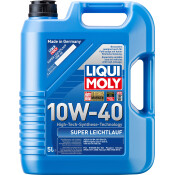 Масло моторное Liqui Moly Super Leichtlauf 10w40 синтетическое, API SN, ACEA A3/B4, универсальное, 5л, арт. 1929/9505