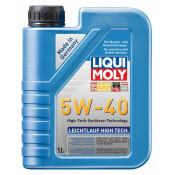 Масло моторное Liqui Moly Leichtlauf High Tech 5w40, синтетическое, API SP, ACEA A3/B4, универсальное, 1л, арт. 8028/2327/3863