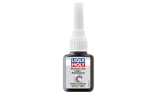 Герметик-фиксатор Liqui Moly Buchsen- und Lagerbefestigung, для фиксации подшипников, анаэробный, зелёный, флакон 10мл, арт. 3806