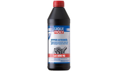 Масло трансмиссионное Liqui Moly Hypoid-Getriebeoil 80W-90, минеральное, GL-5, 1л, арт. 3924