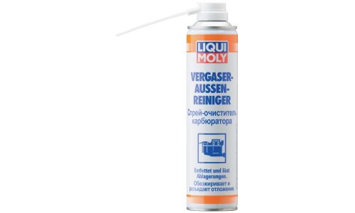 Очиститель карбюратора Liqui Moly Vergaser-Aussen-Reiniger, с обезжиривающими свойствами, аэрозоль 400мл, арт. 3918