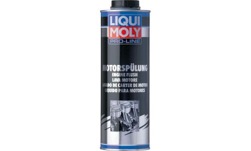 Промывка масляной системы Liqui Moly Pro-Line Motorspulung, для бензиновых и дизельных двигателей, бутылка 1л, арт. 2425