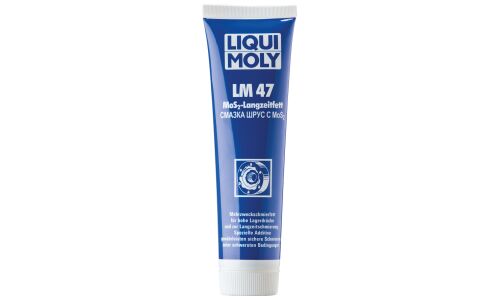 Смазка пластичная Liqui Moly LМ 47 Langzeitfett + MoS2, для ШРУС, с дисульфидом молибдена, антикоррозийная, туба 100г, арт. 1987/3510