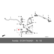 Сайлентблок Honda, арт. 51391-TA0-A01