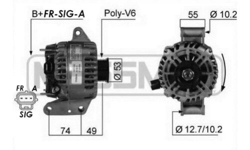 Генератор ERA, арт. 210241