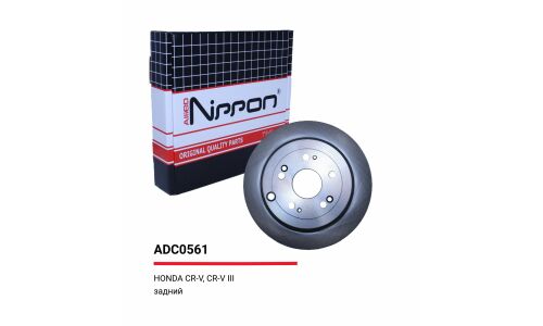 Диск тормозной Allies Nippon, задний, арт. ADC0561
