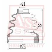 Пыльник ШРУСа Asva, арт. ASBT-INC11X