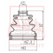 Пыльник ШРУСа Asva, арт. ASBT-INCD