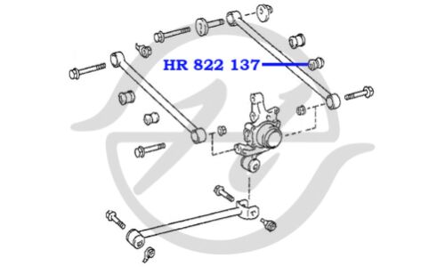 Сайлентблок поперечной тяги Hanse, арт. HR 822 137
