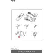 Фильтр воздушный Suzuki, арт. 13780-78K00