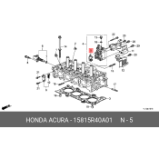 Прокладка клапана VTEC Honda, арт. 15815-R40-A01