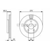Диск тормозной Bosch, арт. 986479428