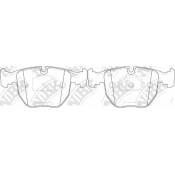 Колодки тормозные NiBK дисковые, арт. PN0401