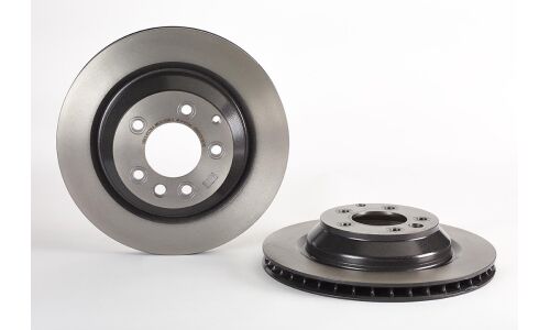 Диск тормозной Brembo, задний, правый/левый, 1 шт, арт. 09.9871.11