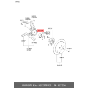 Подшипник | перед | ( 5271026510 ) Hyundai/Kia, арт. 52720-1F000