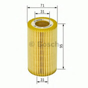 Фильтр масляный (картридж) Bosch, арт. F 026 407 008