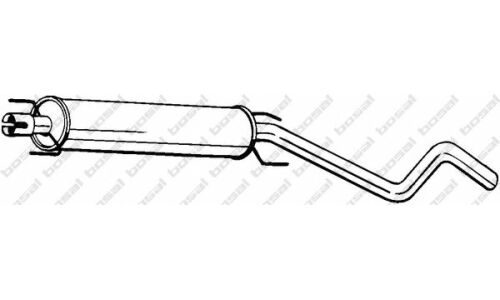 Глушитель выхлопных газов Bosal, задний, арт. 284-735