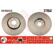 Диск тормозной TRW, арт. DF4855S Диск тормозной TRW, арт. DF4855S