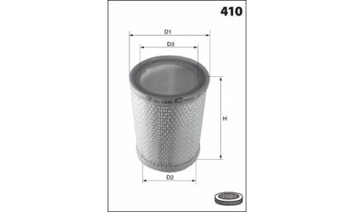 Фильтр воздушный Mecafilter, арт. EL9160