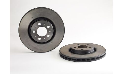 Диск тормозной Brembo, передний, правый/левый, 1 шт, арт. 09.9755.11