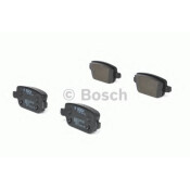 Колодки тормозные дисковые Bosch, задние, комплект на ось (4 шт), арт. 0 986 494 214