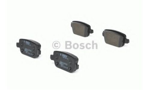 Колодки тормозные дисковые Bosch, задние, комплект на ось (4 шт), арт. 0 986 494 214