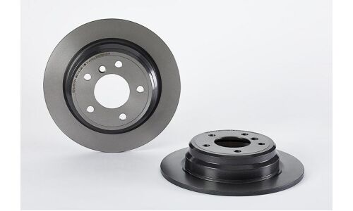 Диск тормозной Brembo, задний, правый/левый, 1 шт, арт. 08.6917.11