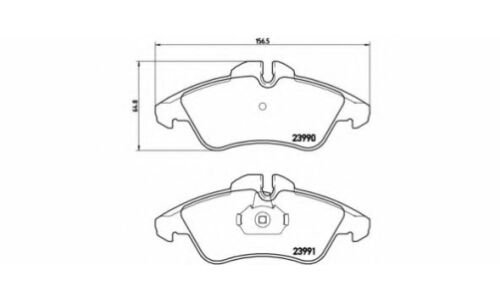 Колодки тормозные Brembo дисковые, арт. P50080