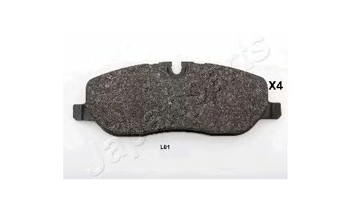 Колодки тормозные дисковые Japan Parts, передние, комплект на ось (4 шт), арт. PA-L01AF