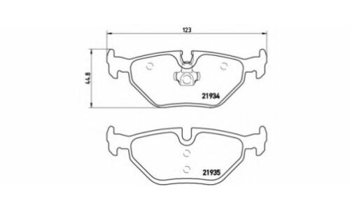 Колодки тормозные Brembo дисковые, арт. P06025