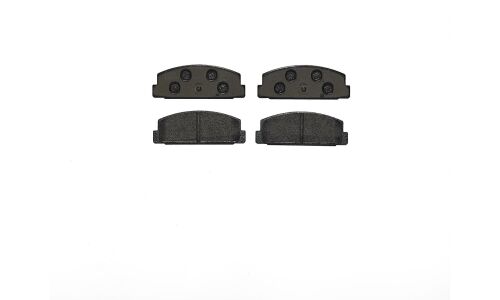 Колодки тормозные дисковые Brembo, комплект на ось (4 шт), арт. P49036