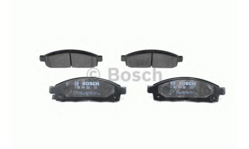Колодки тормозные дисковые Bosch, передние, комплект на ось (4 шт), арт. 0 986 494 268