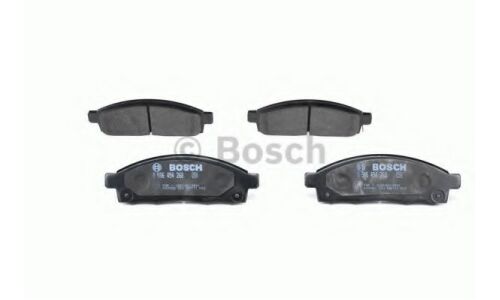 Колодки тормозные дисковые Bosch, передние, комплект на ось (4 шт), арт. 0 986 494 268