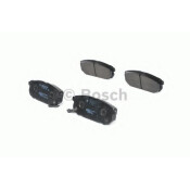 Колодки тормозные дисковые Bosch, задние, комплект на ось (4 шт), арт. 0 986 494 388