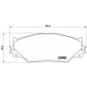 Колодки тормозные Brembo дисковые, арт. P83074