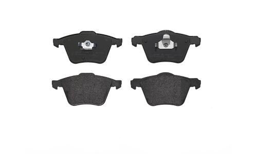 Колодки тормозные дисковые Brembo, комплект на ось (4 шт), арт. P86018