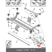 Стойка стабилизатора Citroen/Peugeot, арт. 5178.51