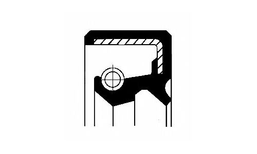 Сальник рулевой рейки Corteco, арт. 12012530B