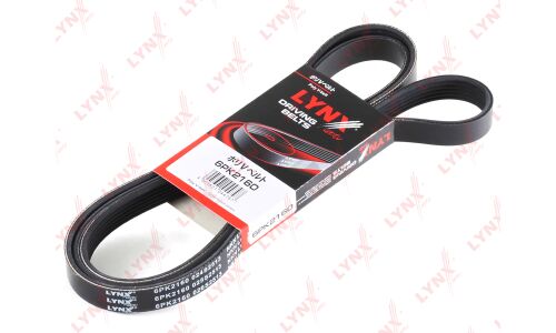 Ремень поликлиновый LYNXauto, арт. 6PK2160